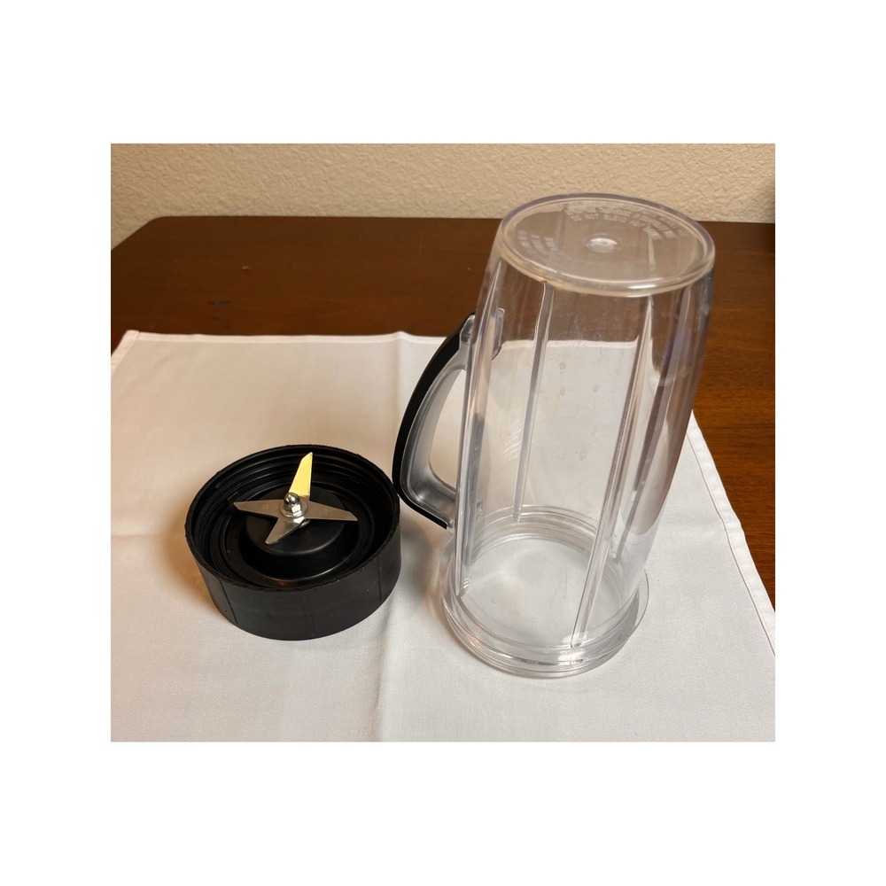NutriBullet OEM 48 oz (1.5 Qt) Handled Cup & Extractor Blade Replacement